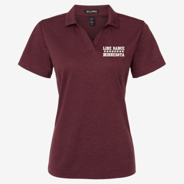   - Women's Pro-Lock Performance Mélange Polo Thumbnail