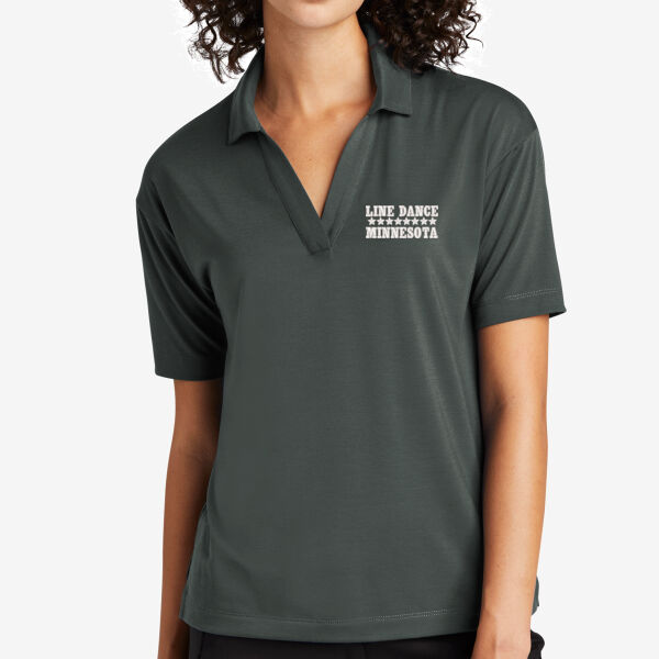   - Women's Stretch Jersey Polo Thumbnail