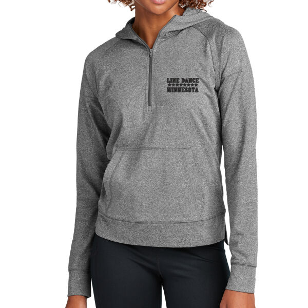   - Women's Sport Wick ® Stretch 1/2 Zip Hoodie Thumbnail
