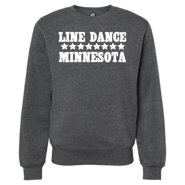   - Unisex Triblend Fleece Crewneck Sweatshirt Thumbnail