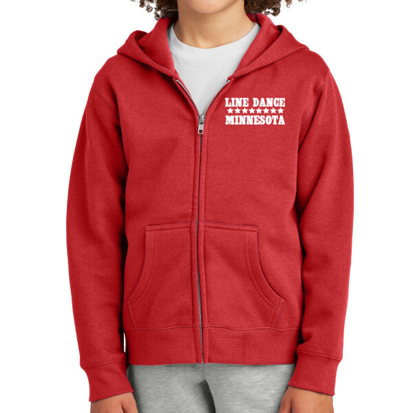   - Youth V.I.T. Fleece Full Zip Hoodie Thumbnail